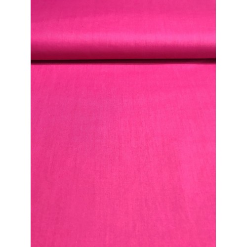 Popeline rose fushia