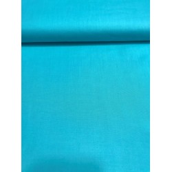 Popeline vert/ turquoise